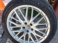 Grajewo ogłoszenia: Alufelgi z oponami 5x112 Audi A6 c7 19